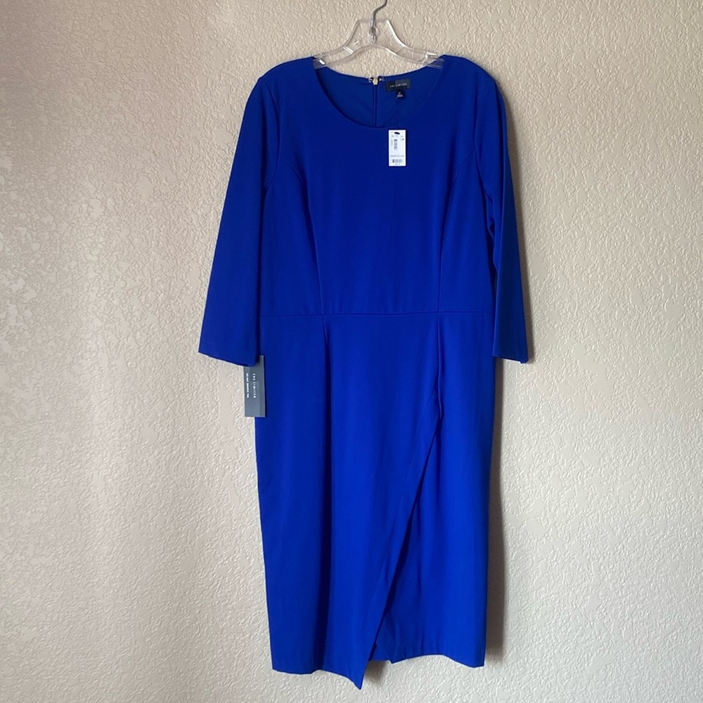 NWT - The Limited Blue Dress - Womens 14